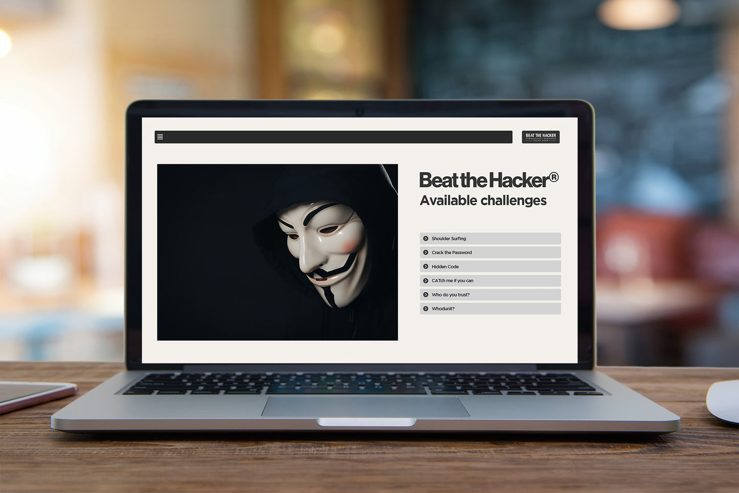 Cybersecurity Escape Room for Schools