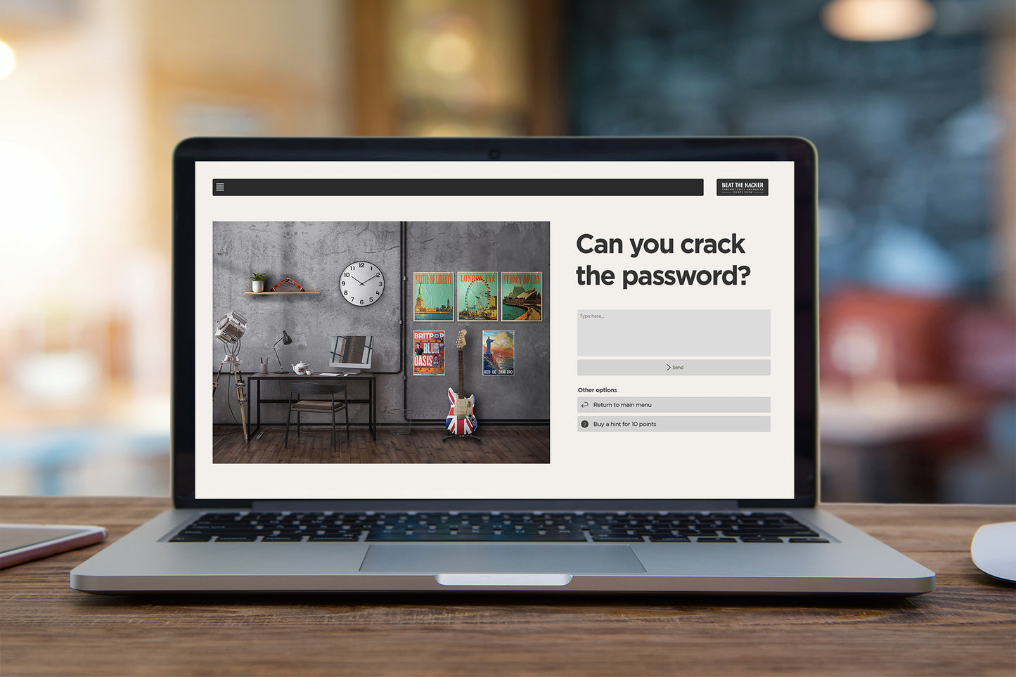 Cybersecurity Escape Room for Schools