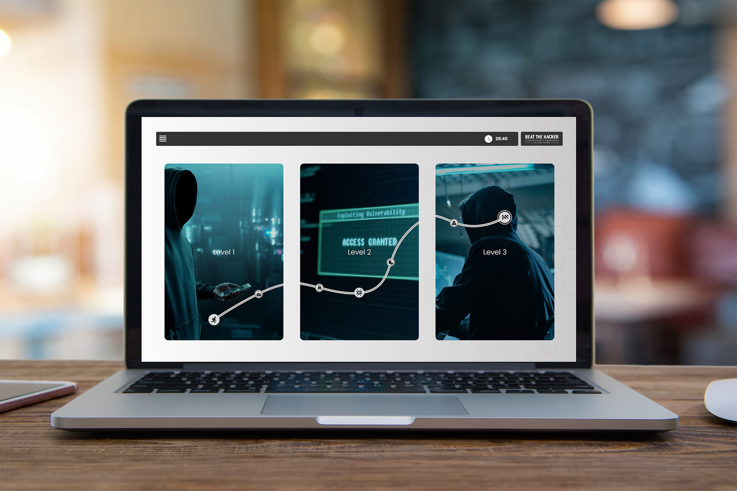 Cybersecurity Escape Room for groups