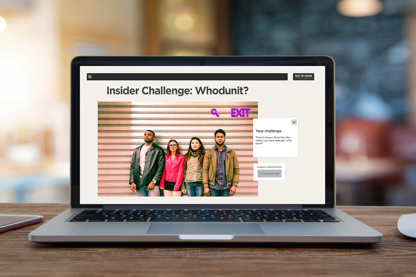 Cybersecurity Escape Room for Schools