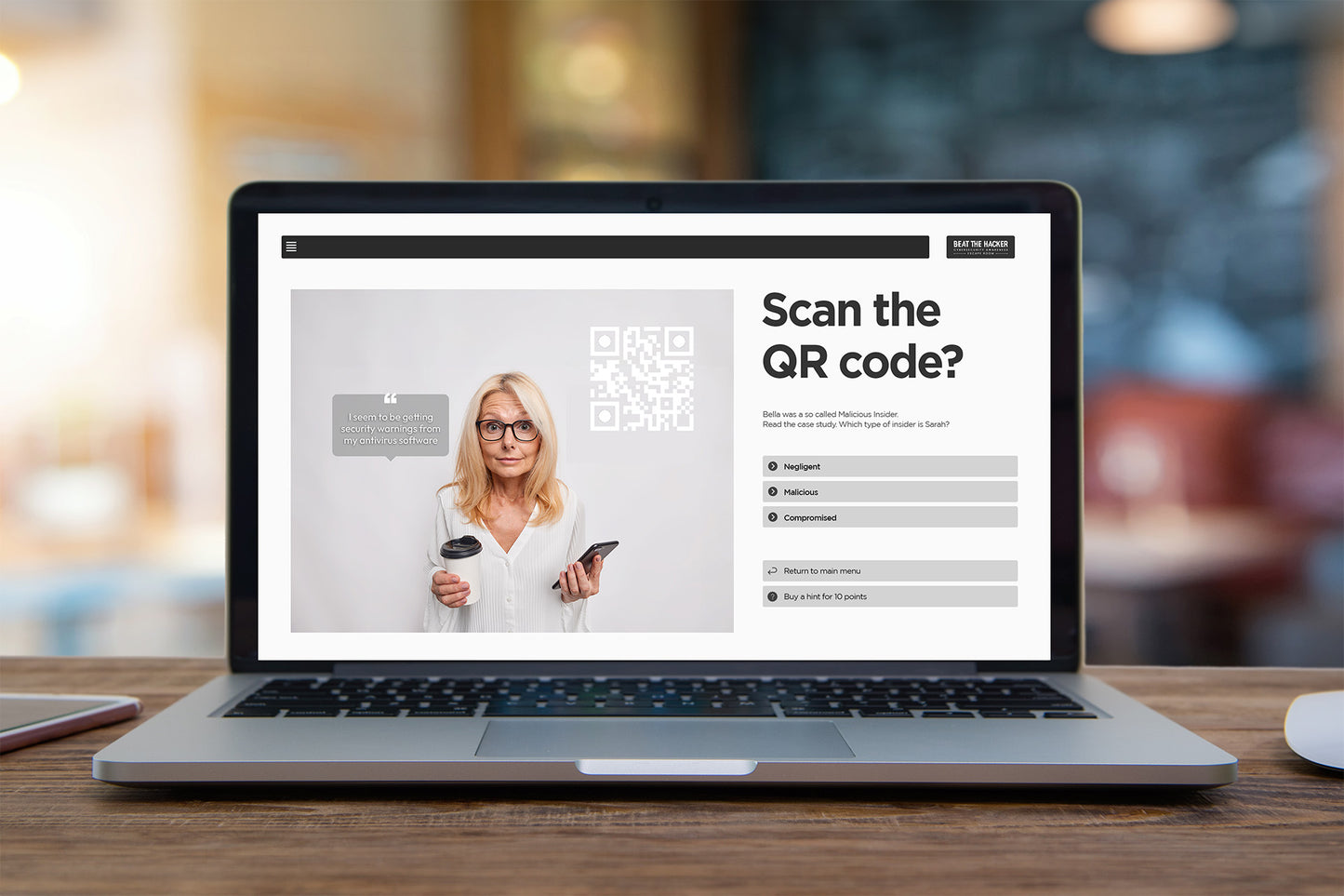 Cybersecurity Escape Room for individuals